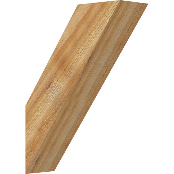 Ekena Millwork 6"W x 18"D x 24"H Traditional Rough Sawn Knee Brace, Western Red Cedar BRC06X18X24TRA00RWR - main